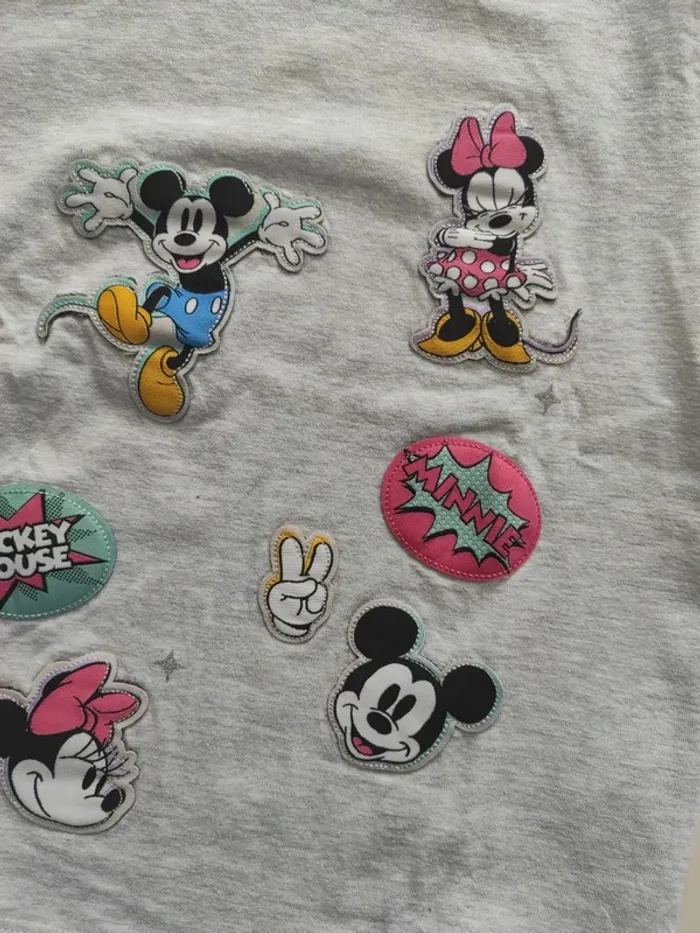 T shirt mickey Minnie - photo numéro 2