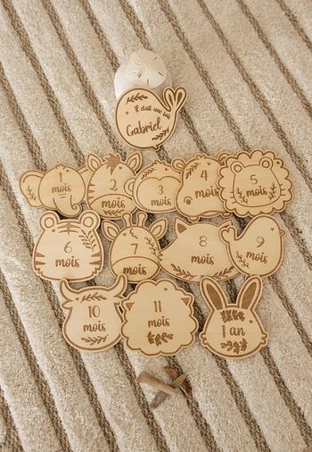 Cartes étapes bébé 