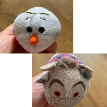 Lot de 2 Tsum Tsum Disney Frozen Reine des Neiges