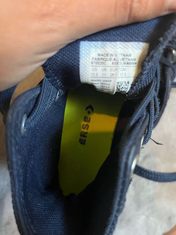Converse enfant taille 28,5 - photo numéro 4