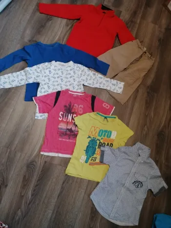Lot garçon 6 ans automne
