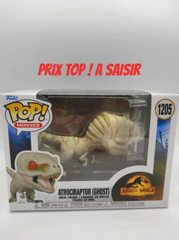 figurine funko pop jurassic world atrociraptor ghost