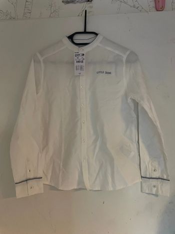 Chemise blanche garçon