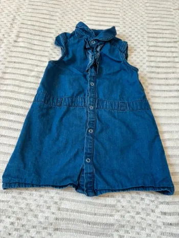 Robe en jean fille 18 mois