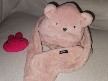 Bonnet avec écharpe hiver