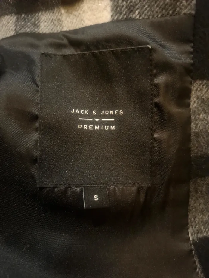 🧥 Manteau à carreaux – Jack & Jones premium – Taille S - photo numéro 9