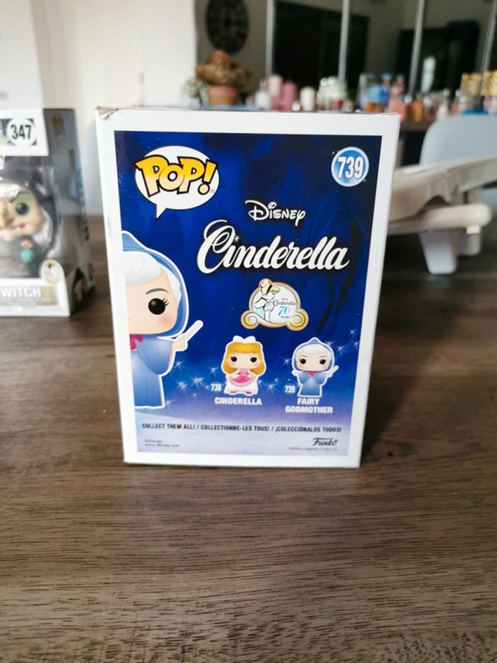 Funko pop disney marraine la bonne fée cendrillon 739 - photo numéro 4