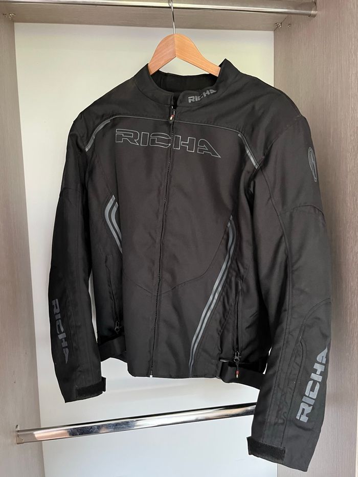 Veste moto Richa 2XL avec doublure hiver