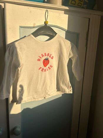 Tee shirt manches longues, 9 mois, catimini