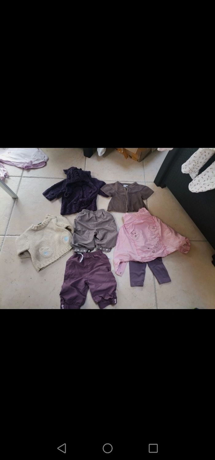 Lot vêtements fille