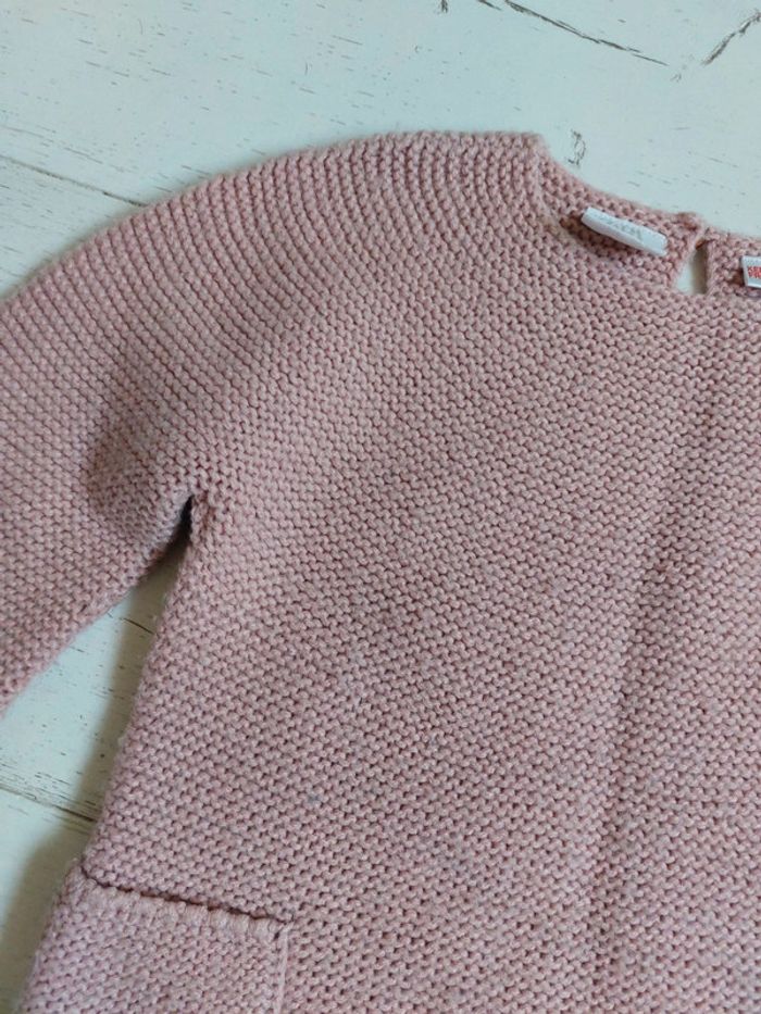 Pull Zara vieux rose Taille 2-3 ans - photo numéro 2