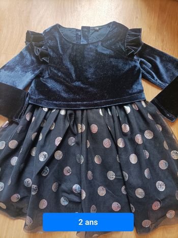 Robe bleu marine - Intermarché - 2 ans