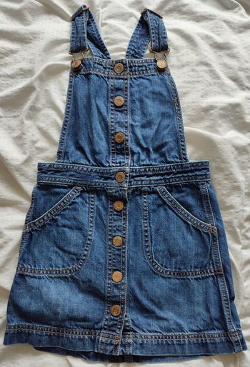 Salopette jupe fille taille S / 6-8 ans / Gap kids