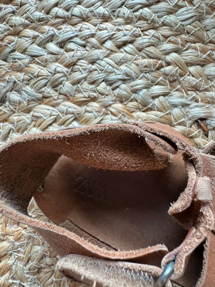 Sandales cuir Zara T20 - photo numéro 3