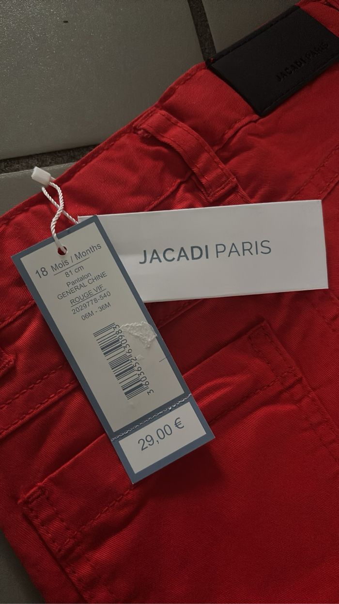 Pantalon jacadi neuf taille 18 mois - photo numéro 3