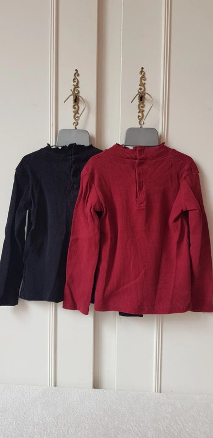 Tee-shirts manches longues Kiabi 36 mois - photo numéro 2