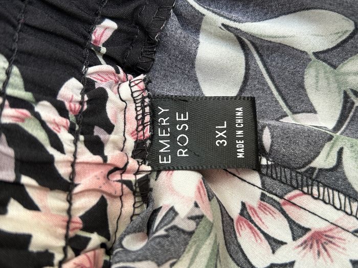 Pantalon fluide élastique noir Emery Rose - Taille 3XL - photo numéro 5