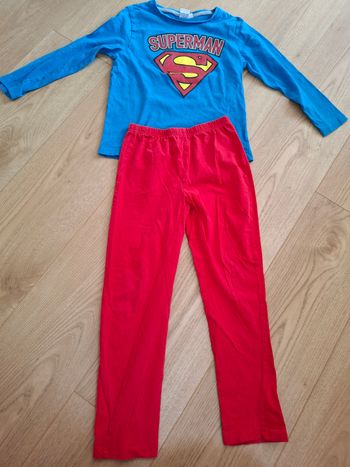 Pyjama superman 122 128 cm