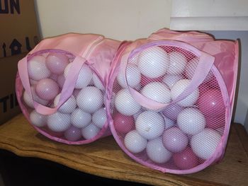 Boules plastique