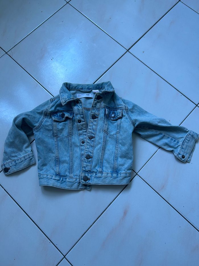 Petite veste en jean Zara 18-24 mois