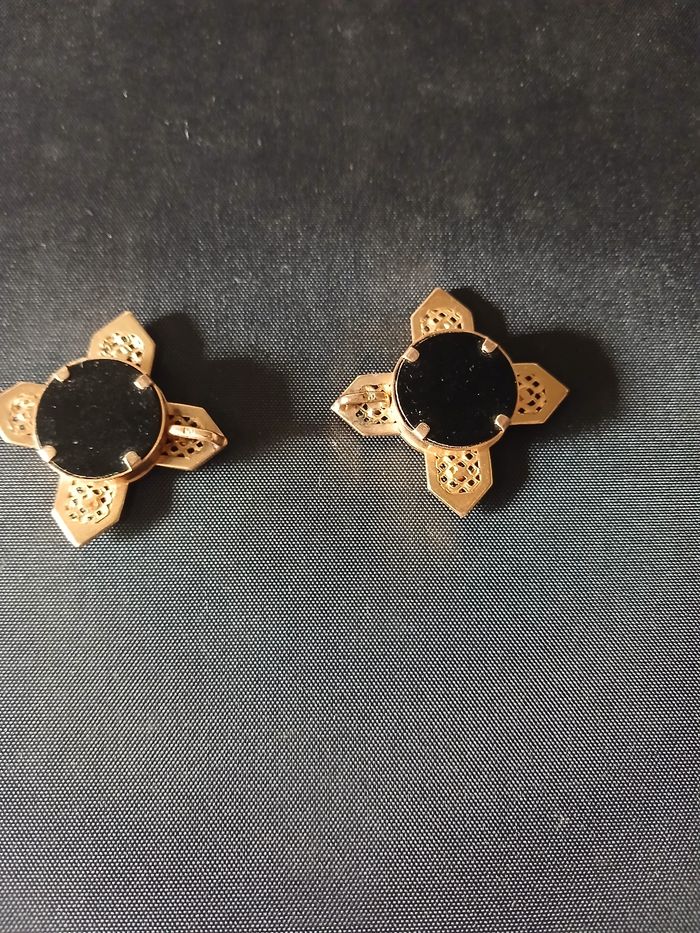 2 Pendentifs doré croix aimanté - photo numéro 6