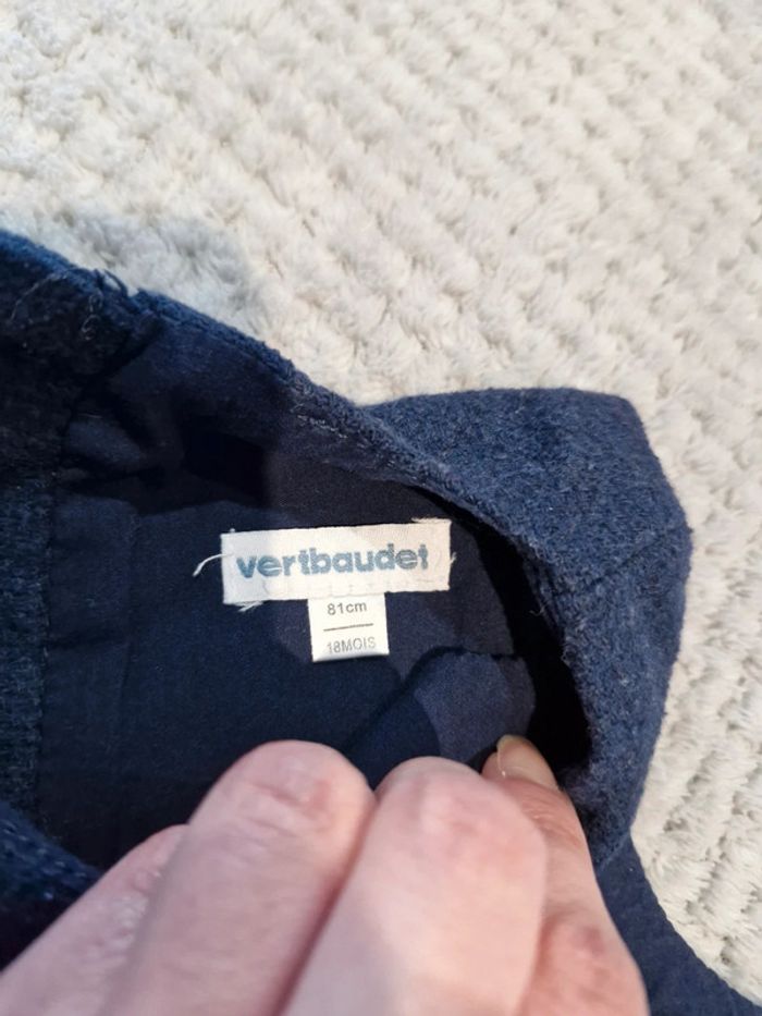 Combishort Verbaudet 18 mois bleu marine - photo numéro 3