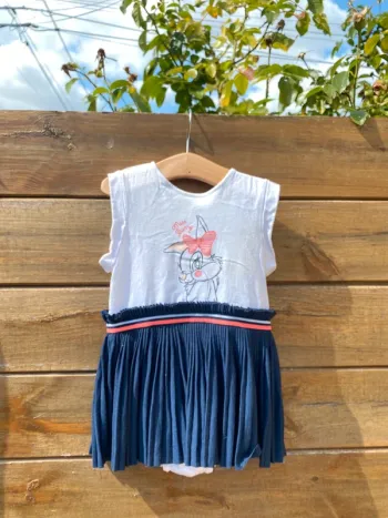 Robe panpan lapin Bambi daisy thumper Disney été fille 18 mois