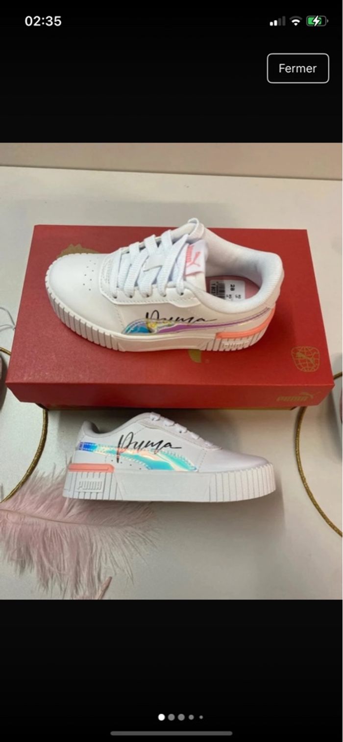 Basket fille - neuf - Puma - Taille 34 - photo numéro 4
