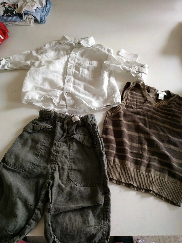 Très gros lot de plus de 40 pièces taille 2 ans vêtements d'été - photo numéro 2