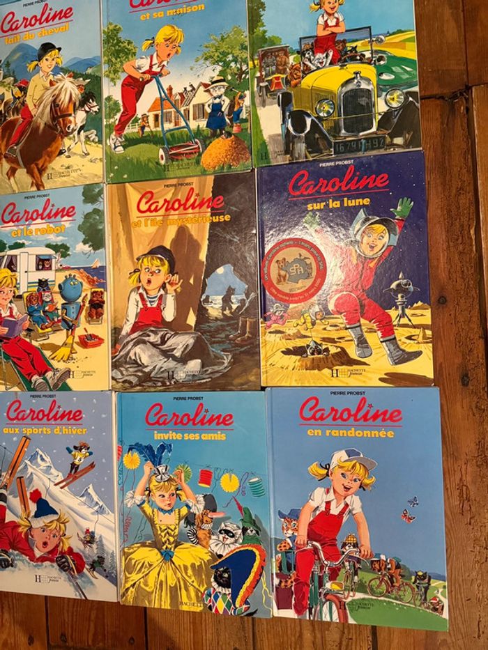 BE - blanc vintage - Lot de 16 livres bd albums Caroline Pierre Probst - photo numéro 2