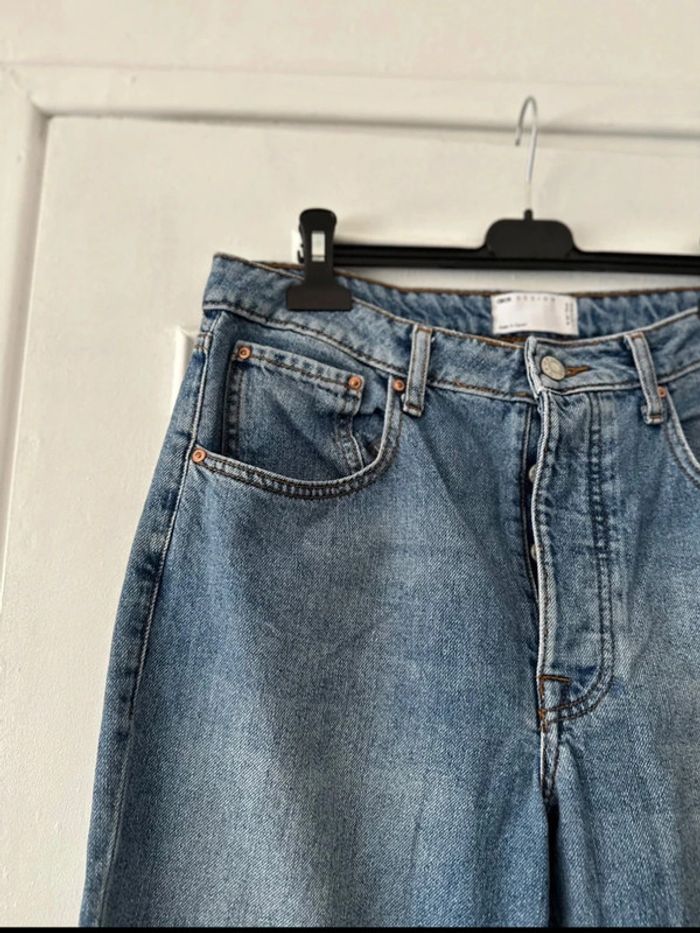Jean brut coupe droite bleu taille W31/32 40 ASOS Design - photo numéro 2