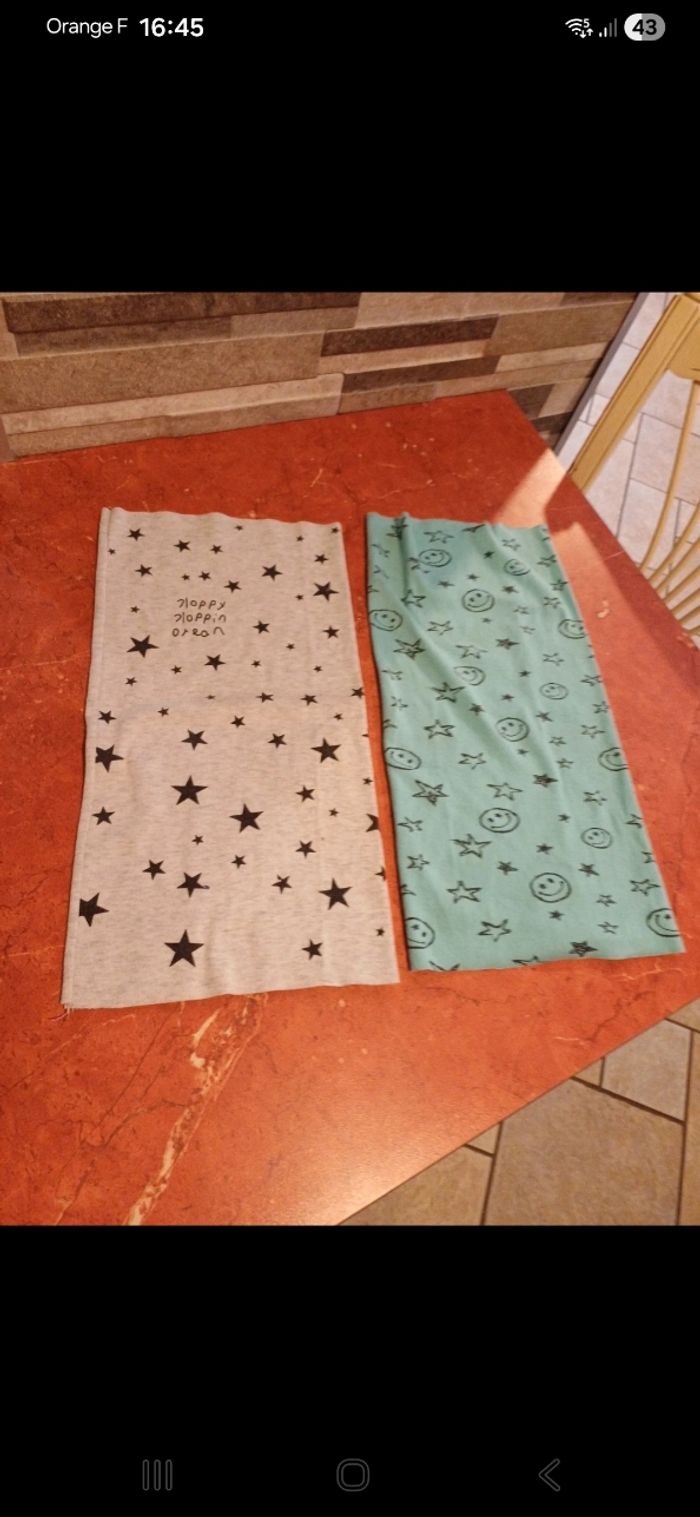 Lot de 2 tour de cou garçon