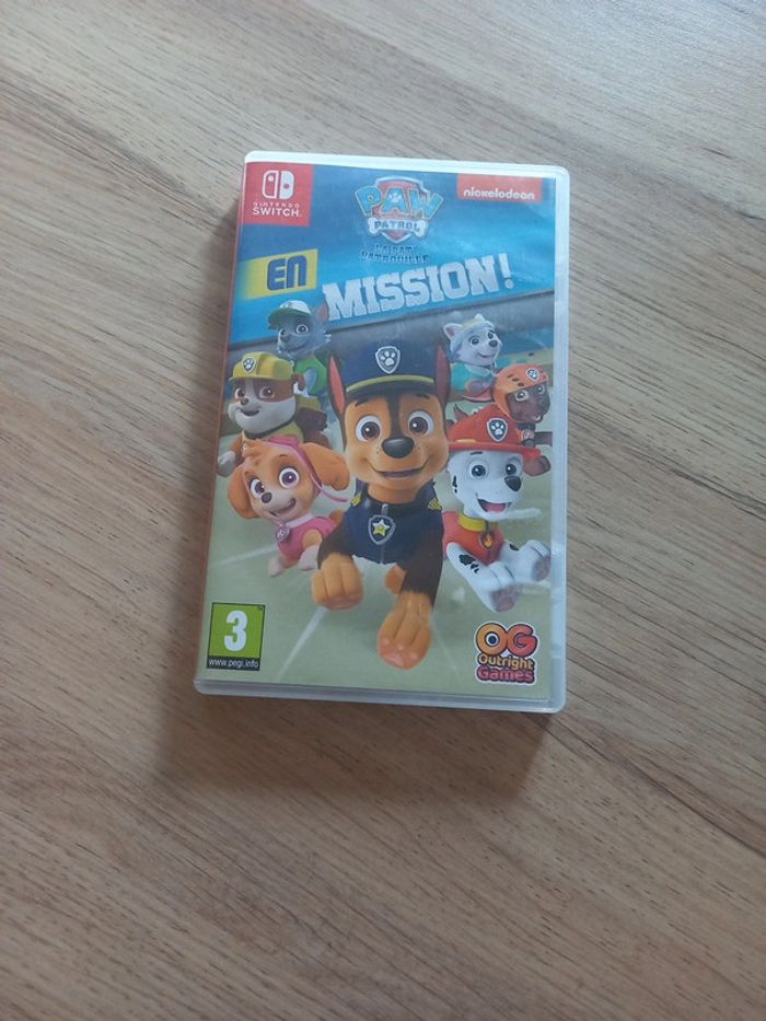 Jeu switch Paw patrol