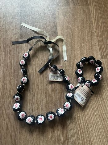 collier et bracelet Hawaïen
