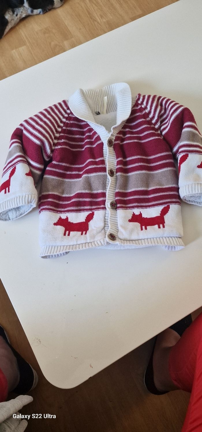 Jolie gilet épais de marque orchestra