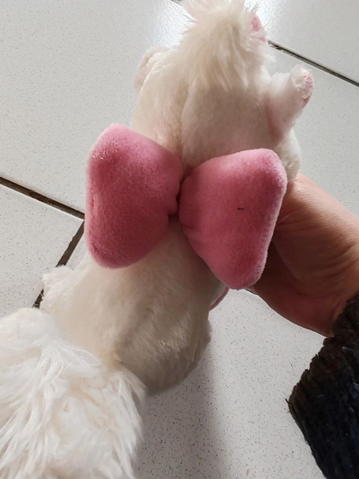 Peluche marie Aristochats so cute coeur - photo numéro 6