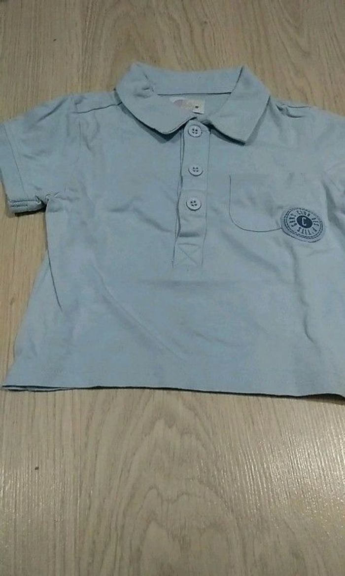 Polo manches courtes bébé garçon 6 mois