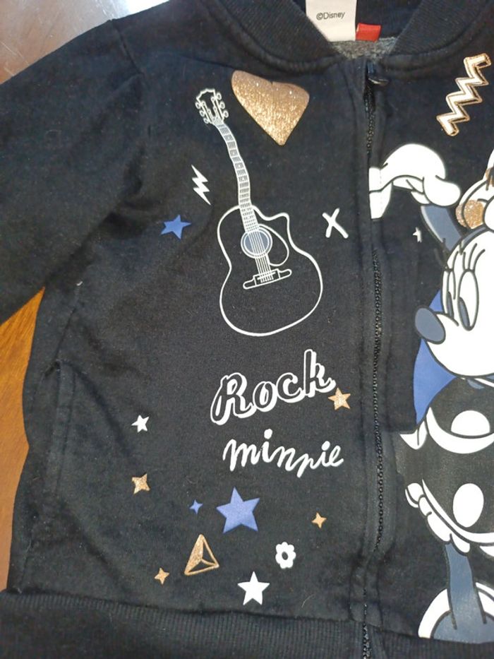 Gilet zippé Minnie - photo numéro 3