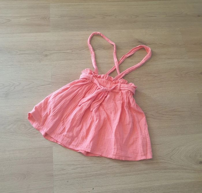 🩷 Jupe avec bretelles 7 ans Vertbaudet #emyfleury_7ansfille - photo numéro 3