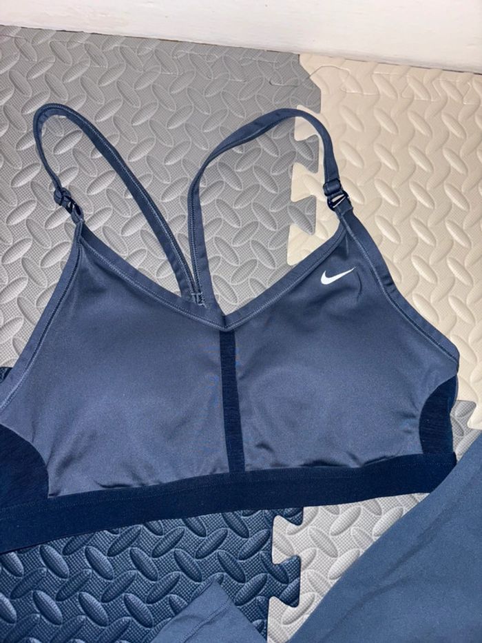 Ensemble / lot brassière training indy + legging bleu - photo numéro 2