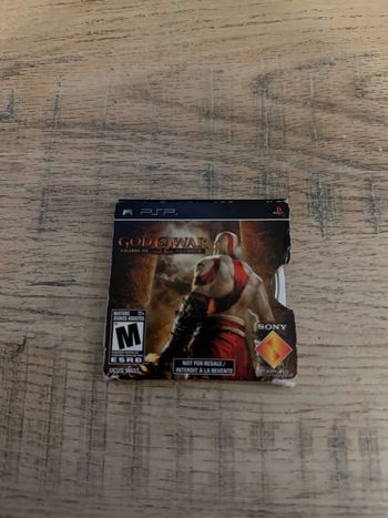 Psp god of war édition limitée US