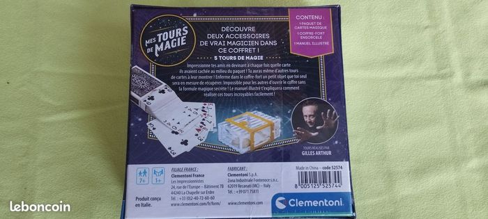 Jeux Neuf mes tours de magie Clementoni - photo numéro 2
