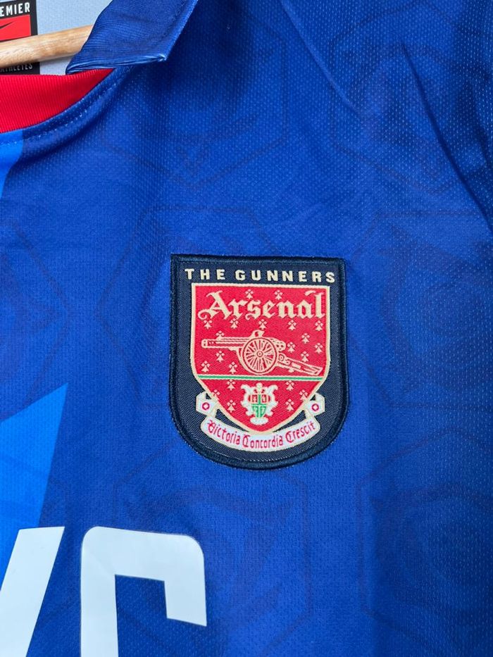 Maillot Arsenal Vintage Bergkamp 10 JVC - photo numéro 7