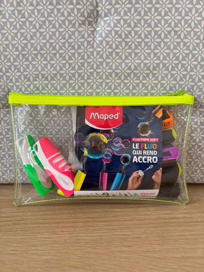 Trousse de 9 Surligneurs "Fluo Pep's" - photo numéro 2