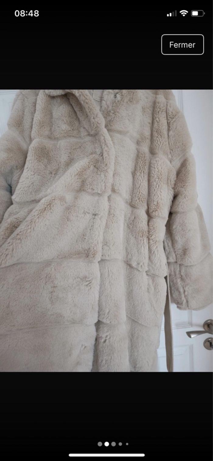 Manteau fourrure femme xl - photo numéro 2