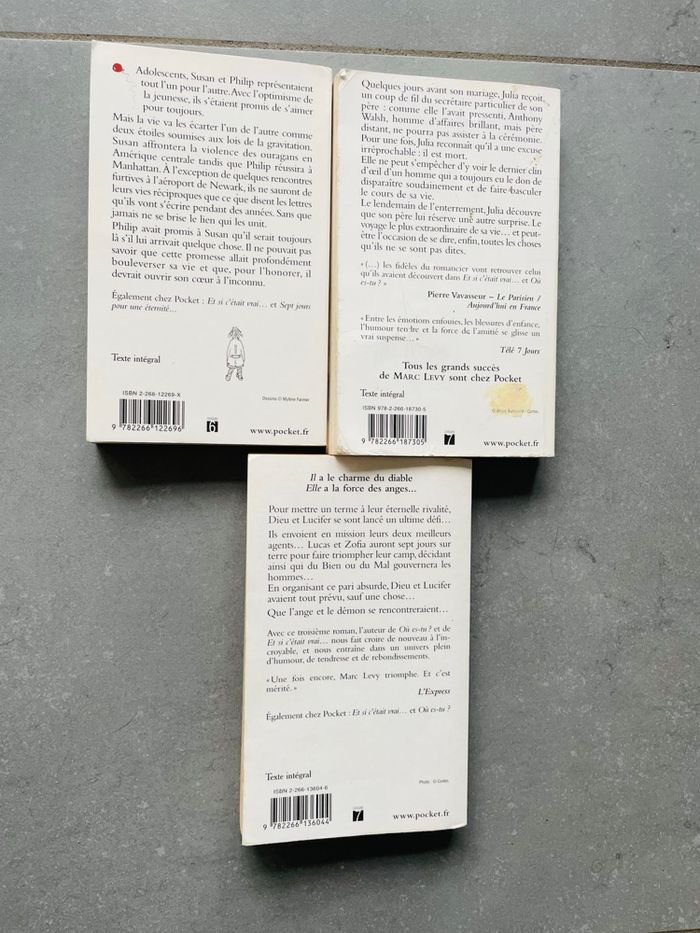 Lot livres Marc Lévy - photo numéro 2