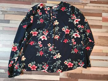 Chemisier fleuri