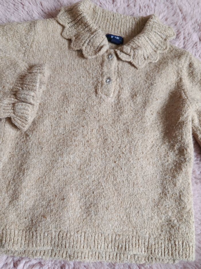 Pull col claudine - taille 24 mois - photo numéro 4