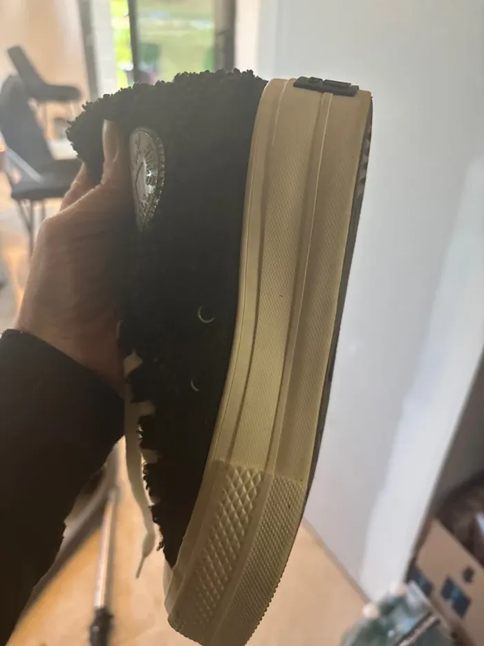 Converse plate-forme moumoute taille 37 - photo numéro 7
