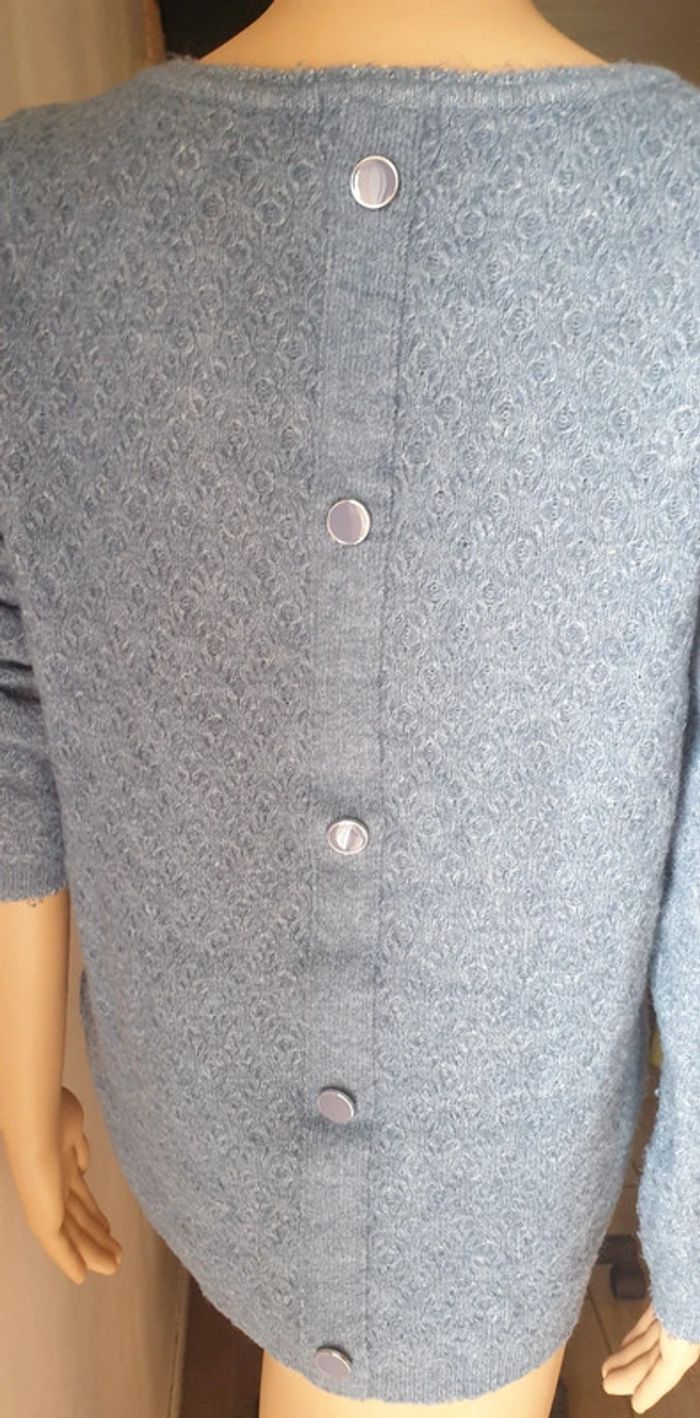 💜 Pull taille 38 M Cache Cache #emyfleury_38femme - photo numéro 3
